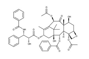 Taxol chemical structure (33069-62-4).